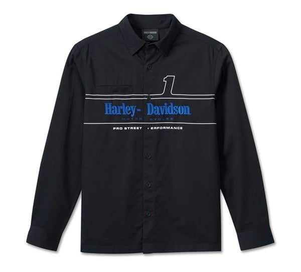 HARLEY-DAVIDSON MENS #1 RACING SHIRT
