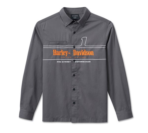 HARLEY-DAVIDSON MENS #1 RACING SHIRT