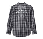HARLEY-DAVIDSON MENS PLAID SHIRT