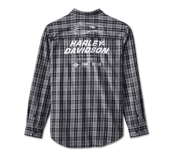 HARLEY-DAVIDSON MENS PLAID SHIRT