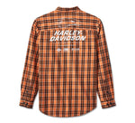 HARLEY-DAVIDSON MENS PLAID SHIRT