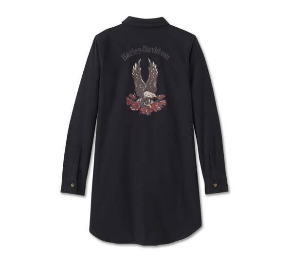 HARLEY-DAVIDSON WOMENS BLOOMING EAGLE DUSTER