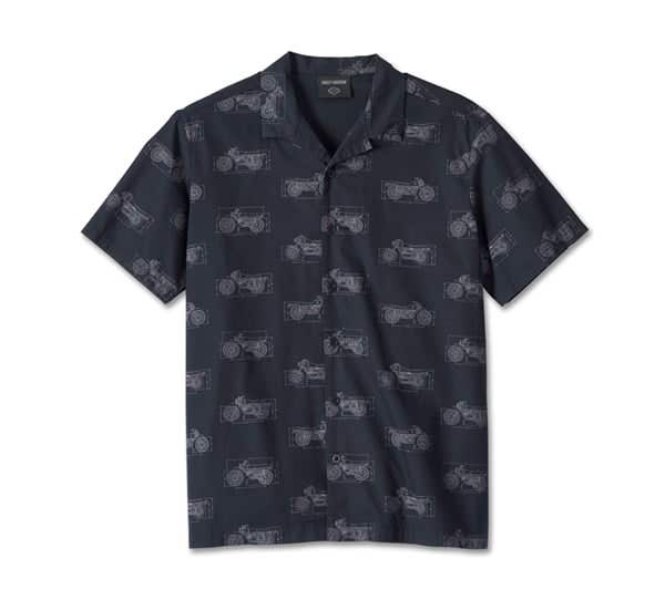 HARLEY-DAVIDSON MENS FUELED SHIRT