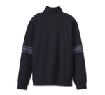 HARLEY-DAVIDSON MENS BAR & SHIELD 1/4 ZIP FLEECE