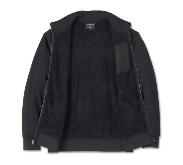 HARLEY-DAVIDSON MENS GENUINE BAR & SHIELD TRACK JACKET