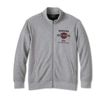 HARLEY-DAVIDSON MENS GENUINE BAR & SHIELD TRACK JACKET