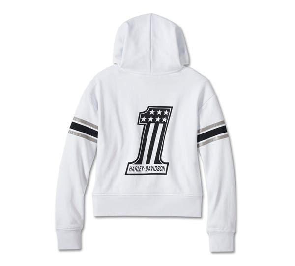 HARLEY-DAVIDSON WOMENS #1 RACING HOODIE
