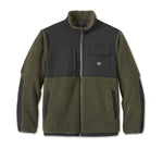 HARLEY-DAVIDSON MENS HARLEY-DAVIDSON SHERPA FULL ZIP