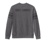 HARLEY-DAVIDSON MENS COWBOY RIDER FRENCH TERRY CREWNECK