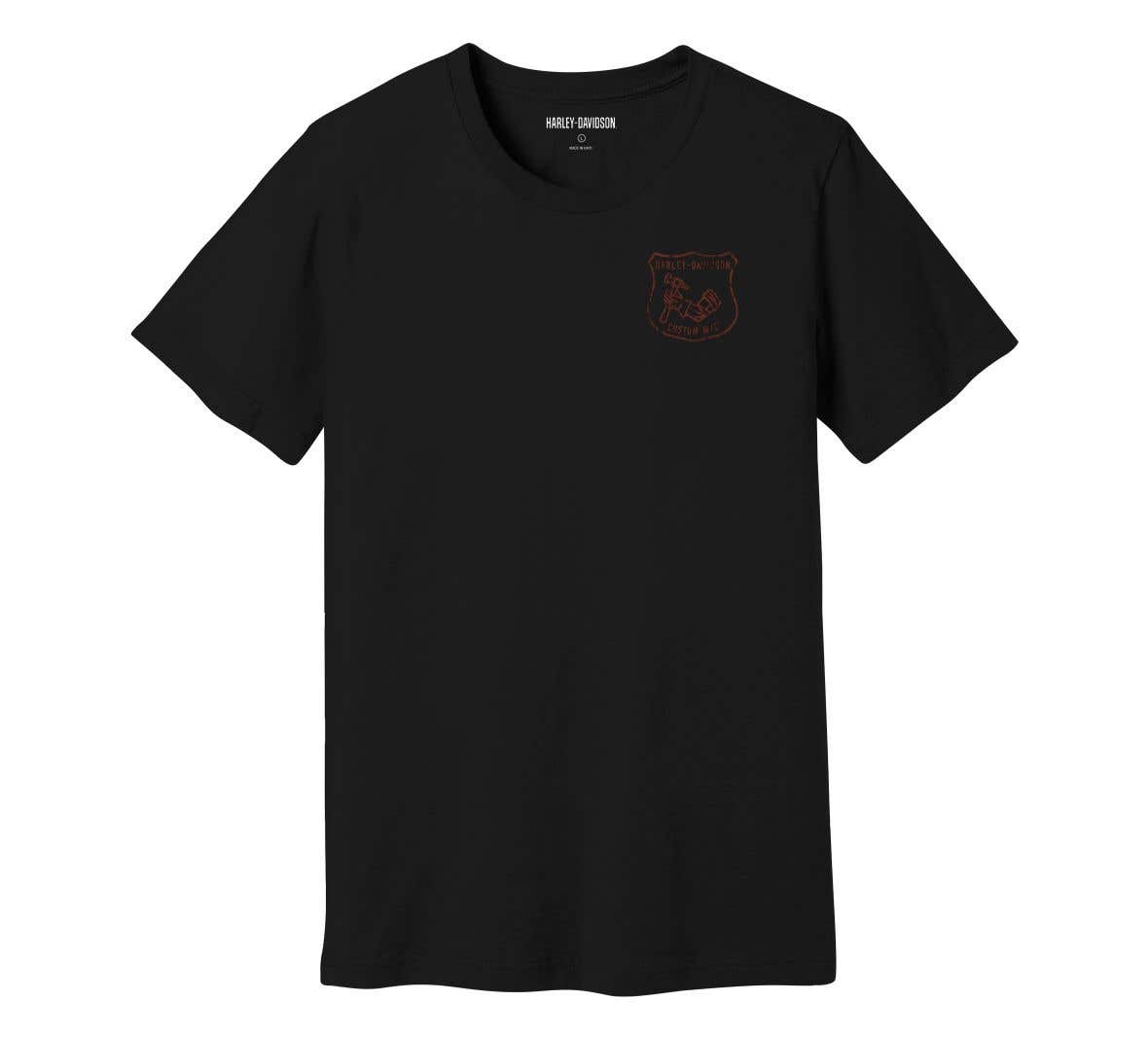 HARLEY-DAVIDSON MENS SUNSET TEE