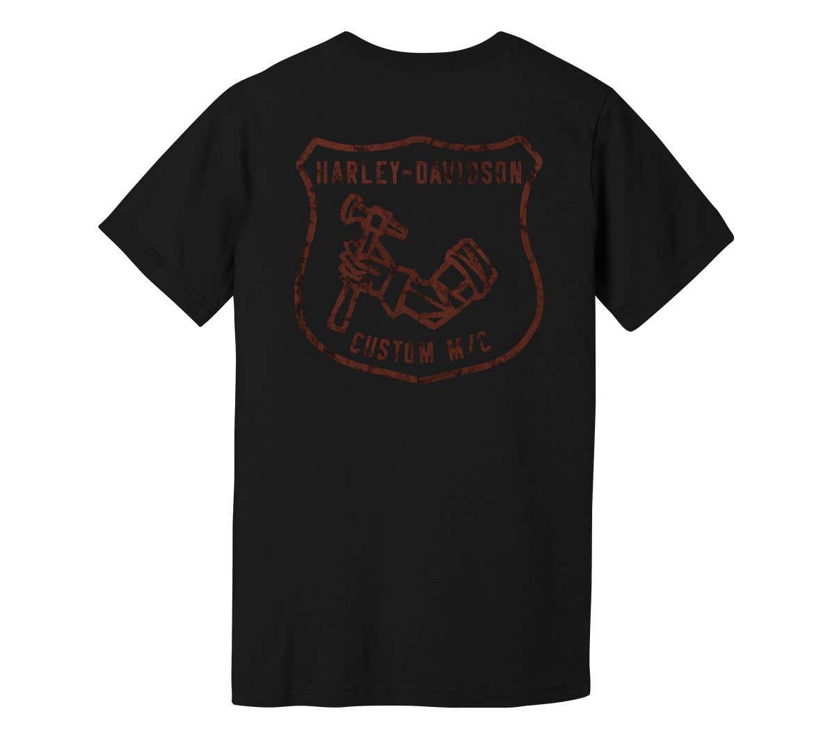 HARLEY-DAVIDSON MENS SUNSET TEE