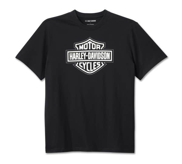 HARLEY-DAVIDSON MENS BAR & SHIELD SHORT SLEEVE PAJAMA SET