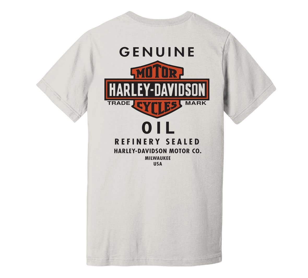 HARLEY-DAVIDSON MENS OIL CAN TEE