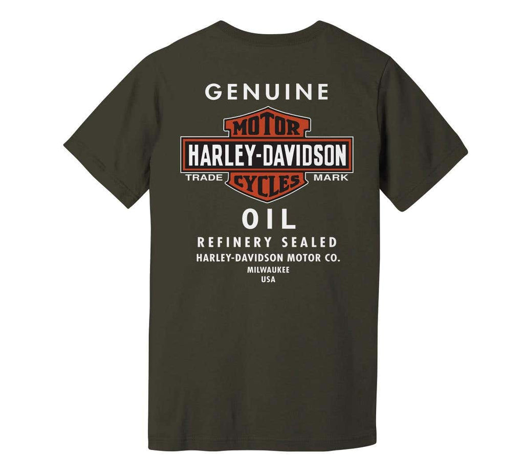 HARLEY-DAVIDSON MENS OIL CAN TEE