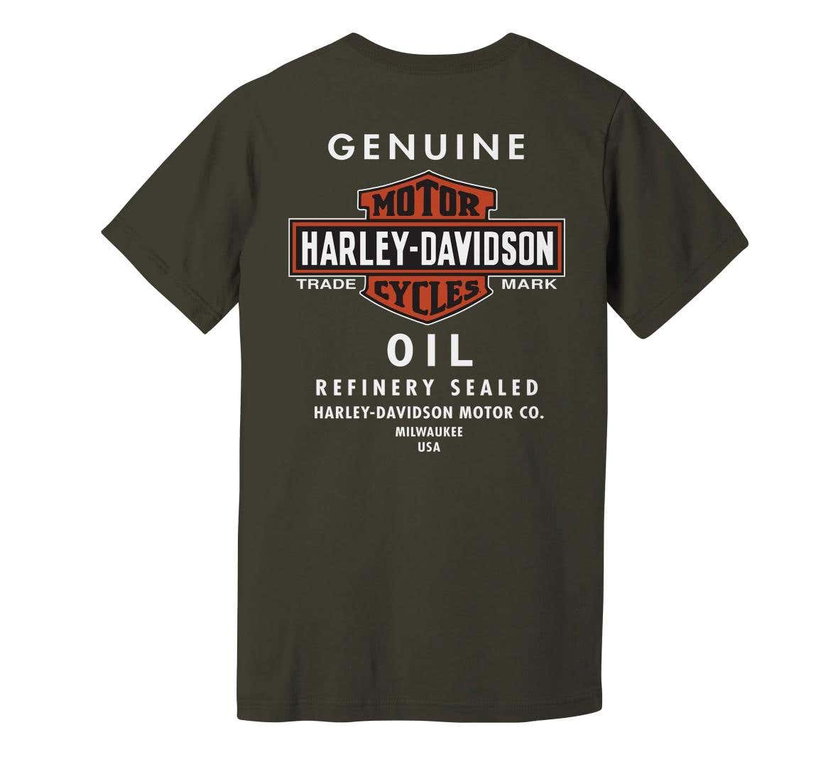 HARLEY-DAVIDSON MENS OIL CAN TEE