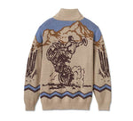HARLEY-DAVIDSON MENS COWBOY CARDIGAN