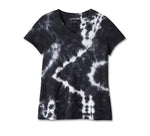 HARLEY-DAVIDSON WOMENS TIE DYE V-NECK TEE