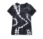 HARLEY-DAVIDSON WOMENS TIE DYE V-NECK TEE