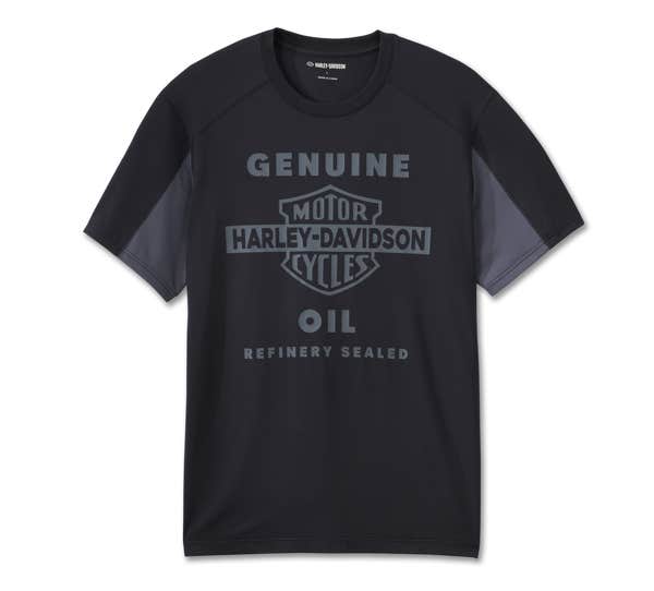 HARLEY-DAVIDSON MENS H-D TECH MESH TEE
