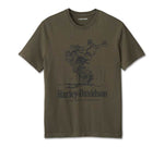 HARLEY-DAVIDSON MENS COWBOY GRAPHIC TEE