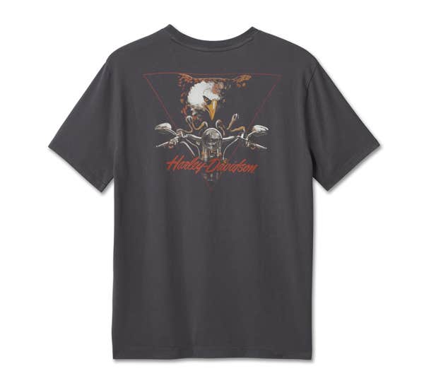 HARLEY-DAVIDSON MENS V-TWIN EAGLE GRAPHIC TEE