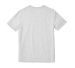 HARLEY-DAVIDSON MENS OIL CAN BAR & SHIELD DISTRESSED GRAPHIC TEE
