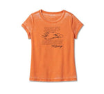 HARLEY-DAVIDSON WOMENS BURNOUT TEE