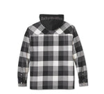 HARLEY-DAVIDSON MENS TRAVELER HOODED SHIRT JACKET