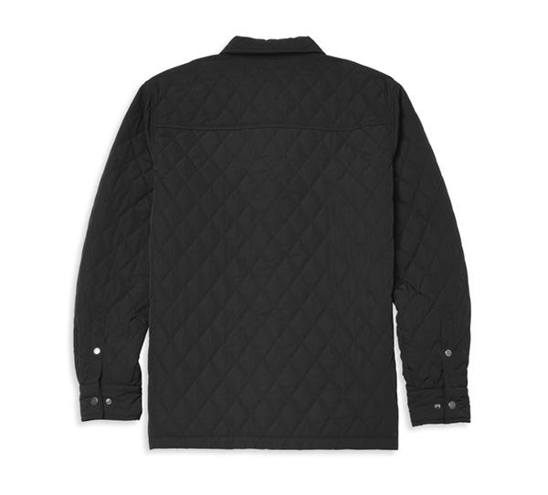 HARLEY-DAVIDSON MENS QUILTED NYLON SHIRT JACKET