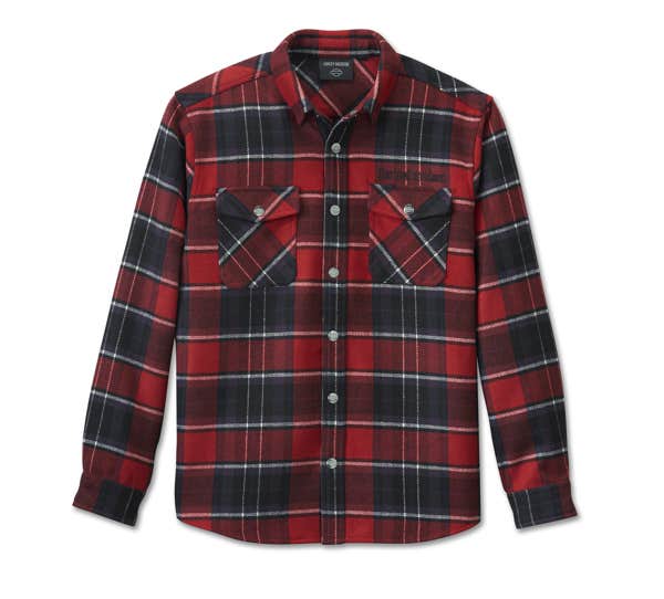 HARLEY-DAVIDSON MENS HARLEY-DAVIDSON PREMIUM OVERSHIRT