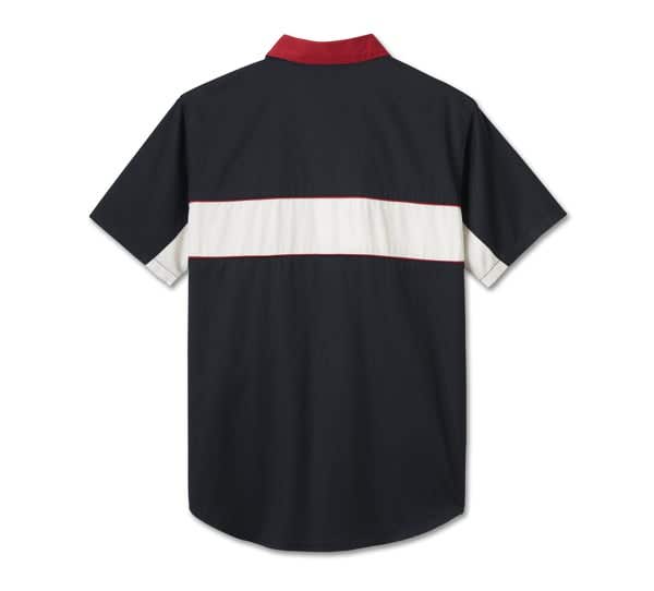 HARLEY-DAVIDSON MENS THE GARAGE MECHANIC SHORT SLEEVE SHIRT