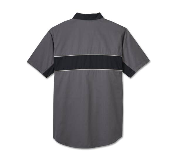 HARLEY-DAVIDSON MENS THE GARAGE MECHANIC SHORT SLEEVE SHIRT