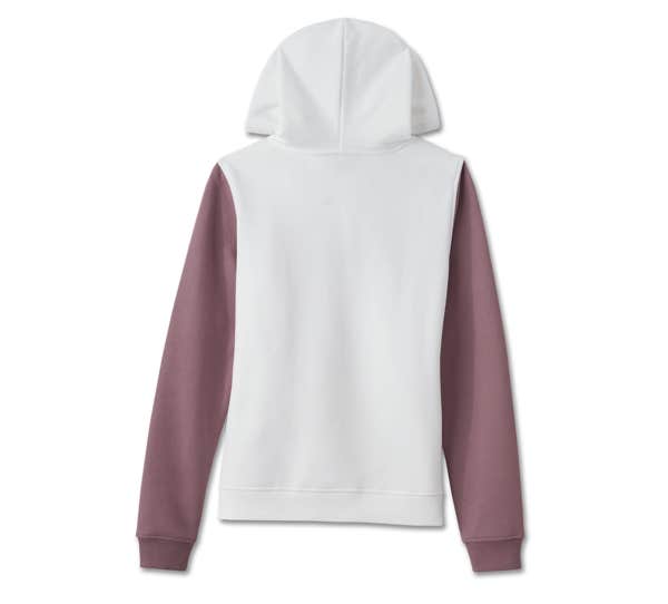 HARLEY-DAVIDSON WOMENS HARLEY-DAVIDSON RAGLAN HOODIE