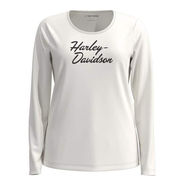 HARLEY-DAVIDSON WOMENS HARLEY-DAVIDSON LONG SLEEVE PAJAMA SET