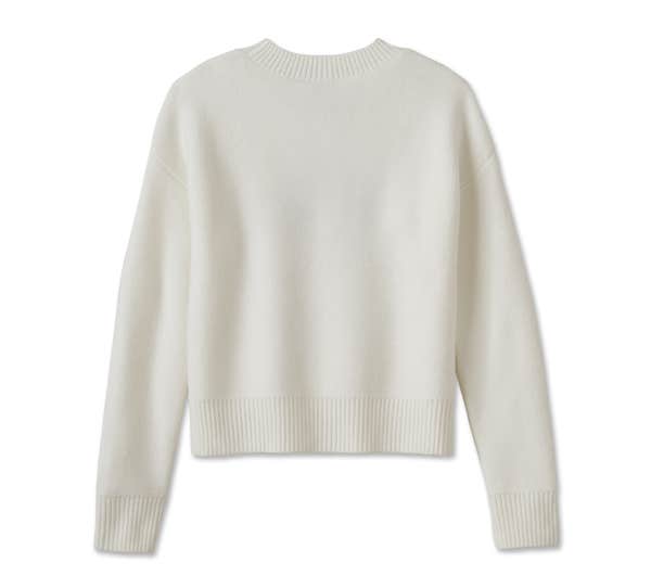 HARLEY-DAVIDSON WOMENS OPEN BAR & SHIELD SWEATER