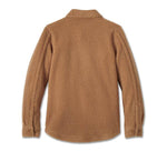 HARLEY-DAVIDSON WOMENS HARLEY-DAVIDSON SHERPA SHIRT JACKET