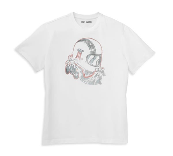HARLEY-DAVIDSON MENS RETRO RACER GRAPHIC TEE