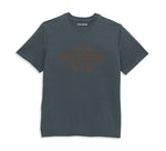 HARLEY-DAVIDSON MENS CHAIN STITCH BAR & SHIELD TEE