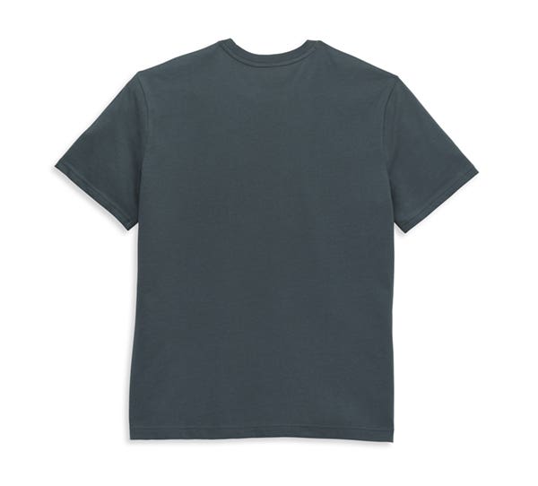 HARLEY-DAVIDSON MENS CHAIN STITCH BAR & SHIELD TEE