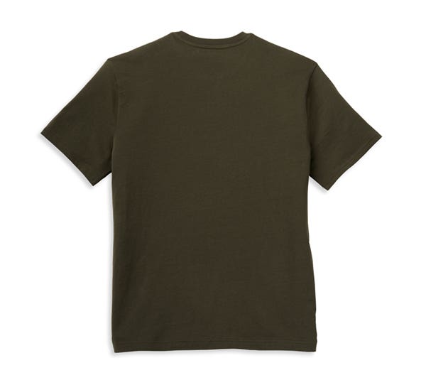 HARLEY-DAVIDSON MENS CIRCLE LOCK UP GRAPHIC TEE