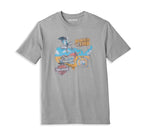 HARLEY-DAVIDSON MENS BORN TO BE FREE GRAPHIC TEE