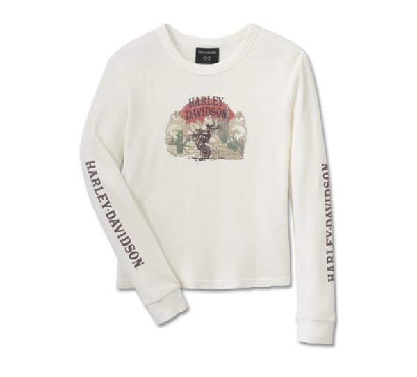 HARLEY-DAVIDSON WOMENS COWGIRL GRAPHIC TEE