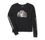 HARLEY-DAVIDSON WOMENS COWGIRL GRAPHIC TEE