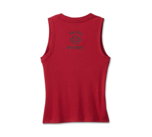 HARLEY-DAVIDSON WOMENS OLD ENGLISH TANK