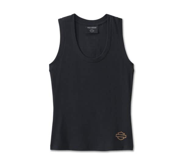 HARLEY-DAVIDSON WOMENS OLD ENGLISH TANK