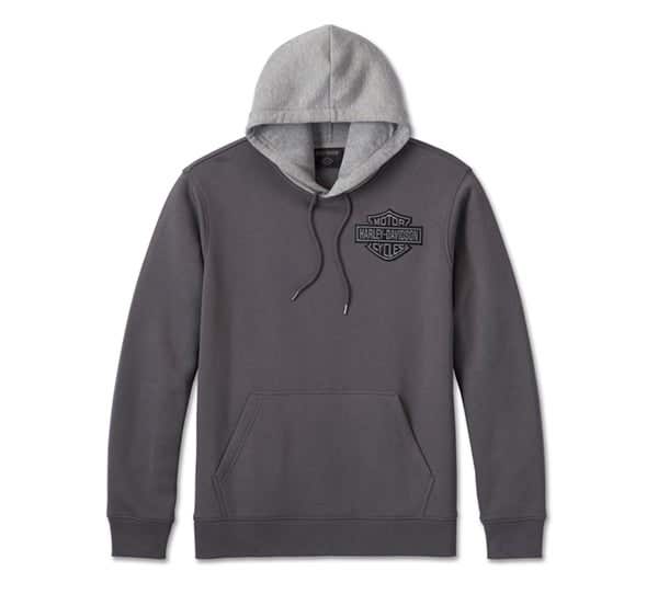 HARLEY-DAVIDSON MENS FLYING EAGLE HOODIE
