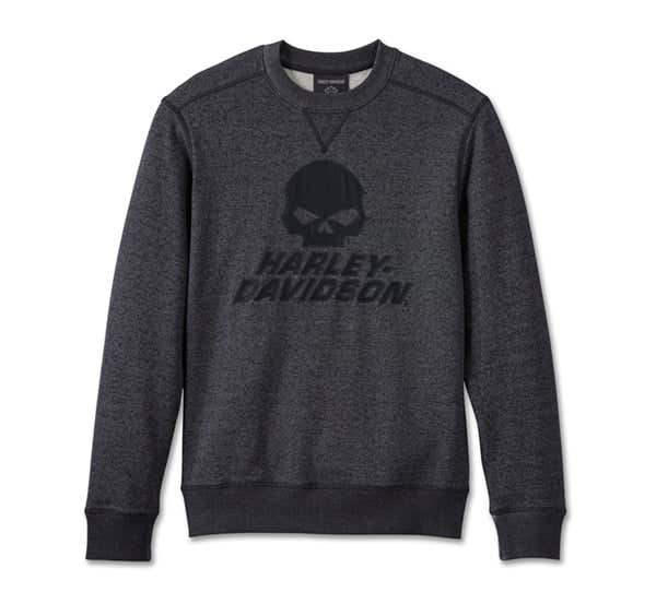 HARLEY-DAVIDSON MENS WILLIE G SKULL SWEATSHIRT