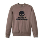 HARLEY-DAVIDSON MENS WILLIE G SKULL SWEATSHIRT