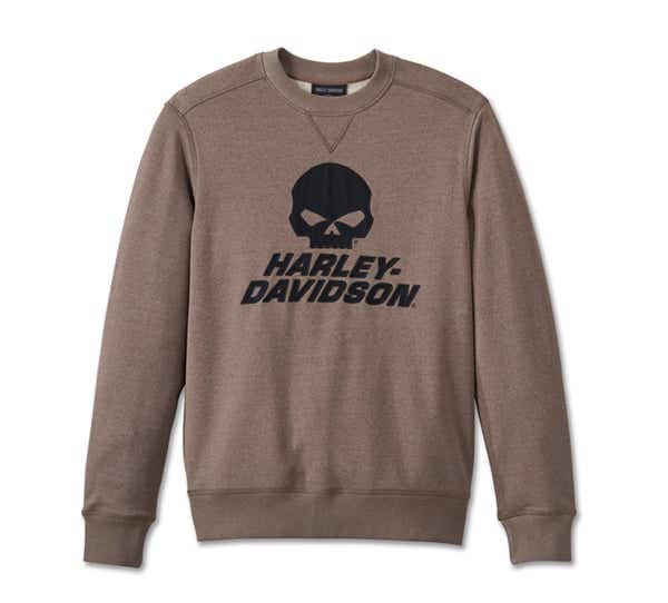 HARLEY-DAVIDSON MENS WILLIE G SKULL SWEATSHIRT