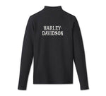 HARLEY-DAVIDSON WOMENS SUPERSTAR MILWAUKEE RIB MOCKNECK